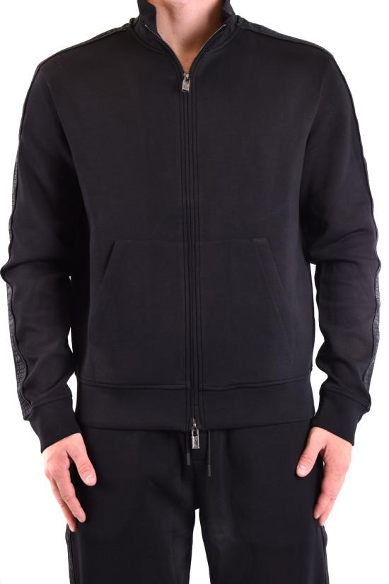  엠포리오 아르마니 긴팔 티셔츠 6R1MF1 1JHSZ0999 black - EMPORIO ARMANI
