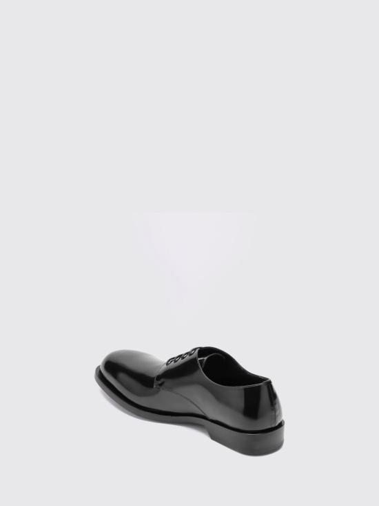 26FW 로에베 보바인 카프스킨 더비 슈즈 M816S02X32 1100 BLACK DOM - LOEWE