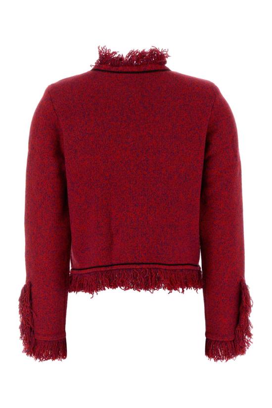 26FW 셀프 포트레이트 수트 자켓 SC26146JBR RED Multicoloured - SELF PORTRAIT