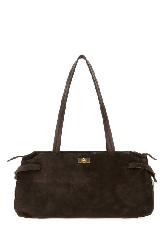 26FW 안야힌드마치 크로스백 5050925209380 TRUFFLE Brown