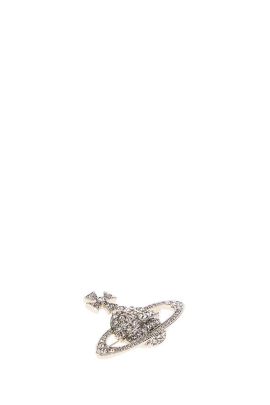 26FW 비비안웨스트우드 바스 릴리프 실버 브로치 6501000602P116CN P116 Silver - VIVIENNE WESTWOOD