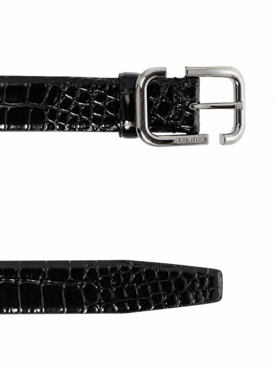 26FW 디 아티코 레귤러 벨트 261WKE00031LBT155PR 100 BLACK - THE ATTICO