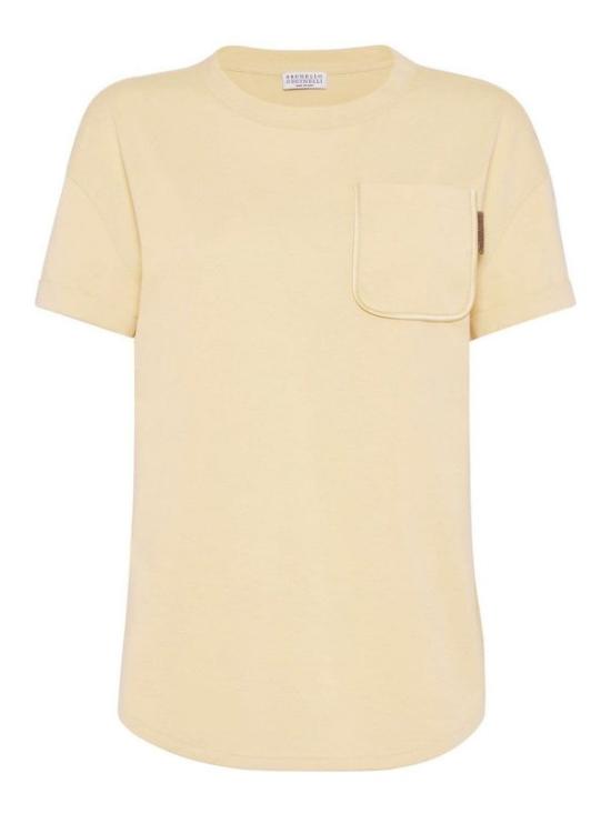  브루넬로 쿠치넬리 셔츠 i258292 YELLOW