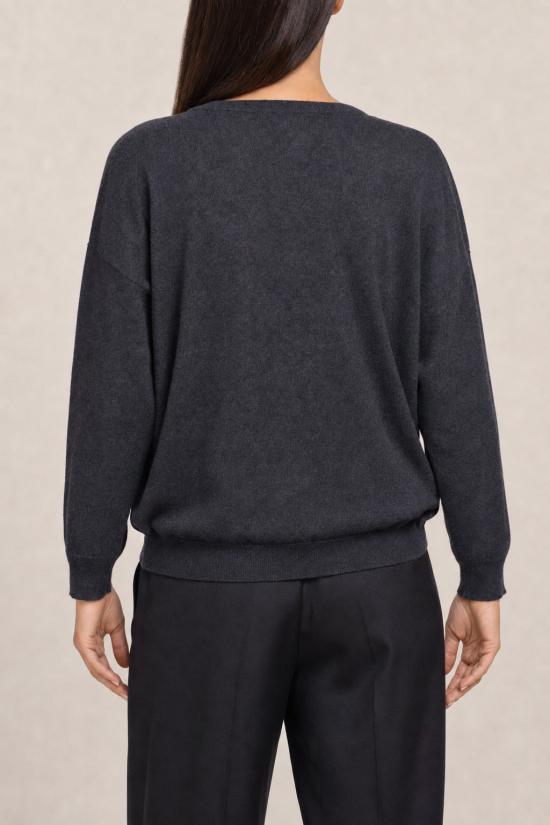  브루넬로 쿠치넬리 스웨터 i261482 BLACK - BRUNELLO CUCINELLI
