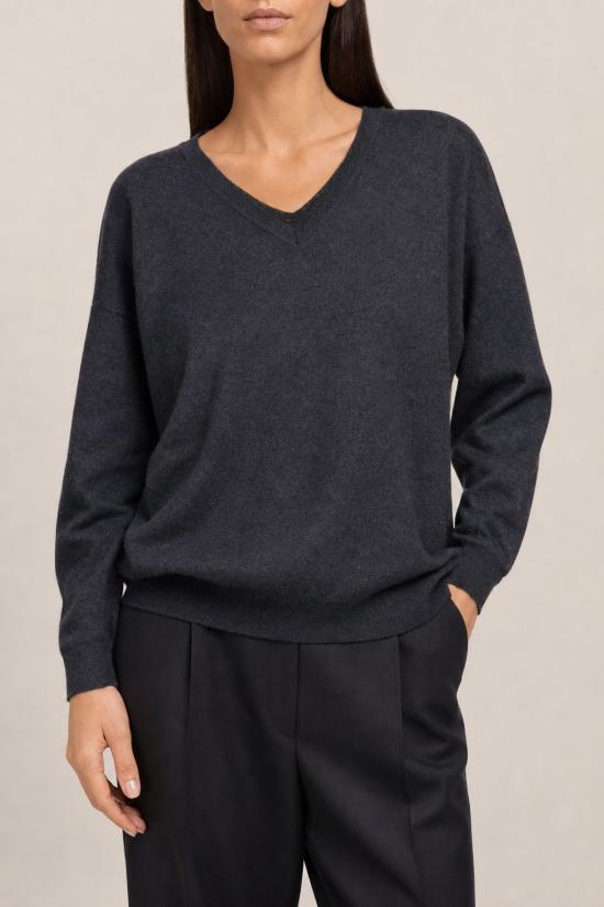  브루넬로 쿠치넬리 스웨터 i261482 BLACK