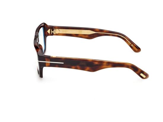 26SS 톰포드 선글라스 Ft6077-B 호피무늬 더블 브릿지 오버사이즈 스퀘어 안경 - TOMFORD