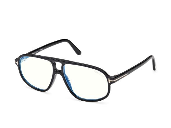 26SS 톰포드 선글라스 블랙 Ft6082-B 메탈릭 아세테이트 에비에이터 - TOMFORD