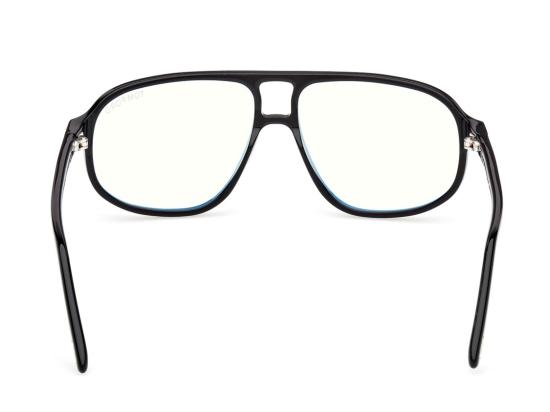 26SS 톰포드 선글라스 블랙 Ft6082-B 메탈릭 아세테이트 에비에이터 - TOMFORD
