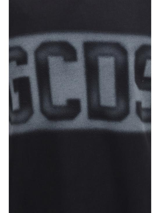 26FW 지씨디에스 후드 티셔츠 C2MWQE232F034 999I BLACK - GCDS