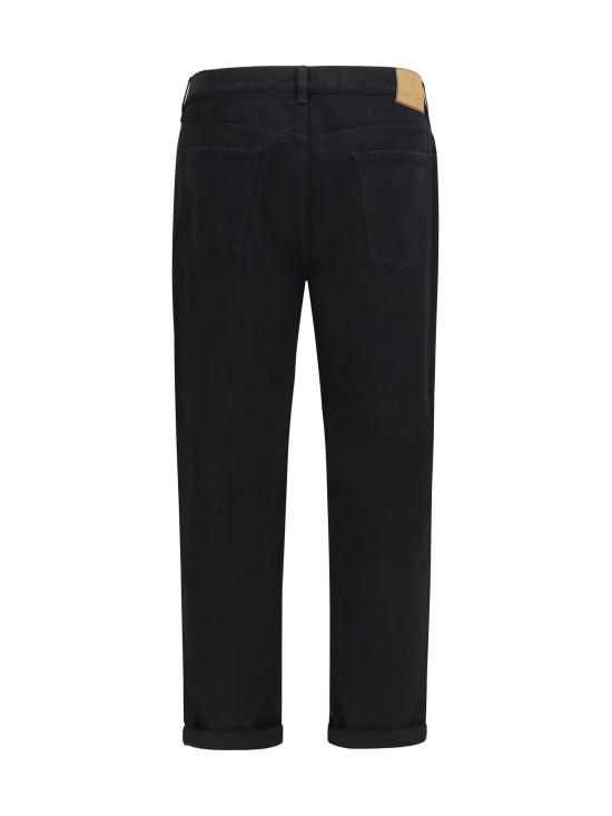 26FW 브루넬로 쿠치넬리 데님 팬츠 M237PO2090 C101 BLACK - BRUNELLO CUCINELLI