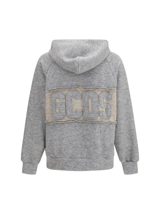 26FW 지씨디에스 후드 티셔츠 C2MWQF009K172 935T GREY - GCDS