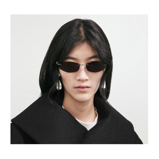 27FW 발렌시아가 선글라스 1B1K5MI0A Black - BALENCIAGA