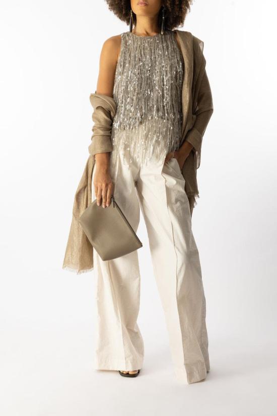  브루넬로 쿠치넬리 셔츠 i258999 BEIGE - BRUNELLO CUCINELLI