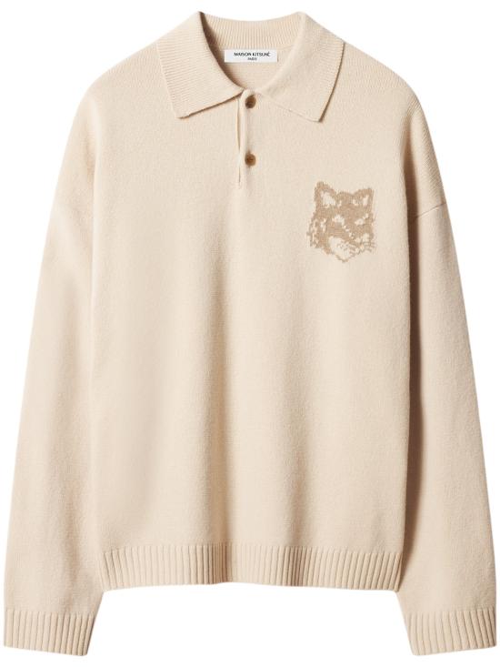 26FW 메종키츠네 스웨터 MRMKL00KM0329 0625 BEIGE