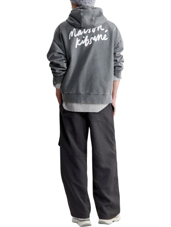 26FW 메종키츠네 후드 티셔츠 MRMJH05KMBIT5 0612 GREY - MAISON KITSUNE