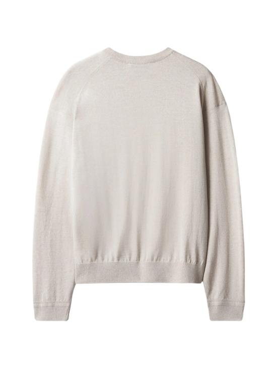 26FW 메종키츠네 스웨터 MRMKJ04KT1220 H218 BEIGE - MAISON KITSUNE