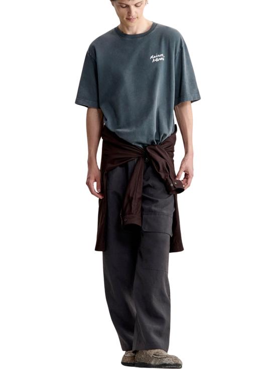 26FW 메종키츠네 반팔 티셔츠 MRMJT23KJBIT8 0612 GREY - MAISON KITSUNE
