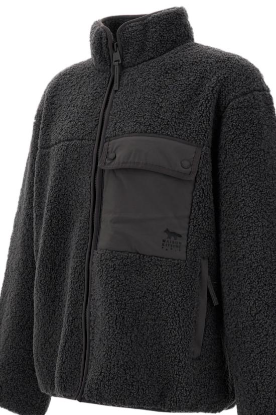 26FW 메종키츠네 자켓 MRMWV11WM20460438 Black - MAISON KITSUNE