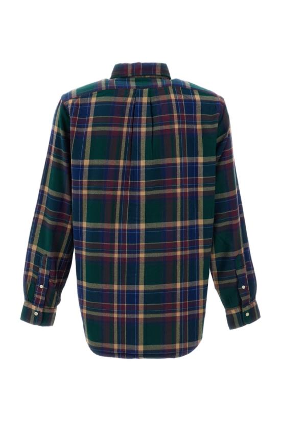 26FW 폴로 랄프로렌 셔츠 710B30152001FORESTBURGUNDY Green - POLO RALPH LAUREN