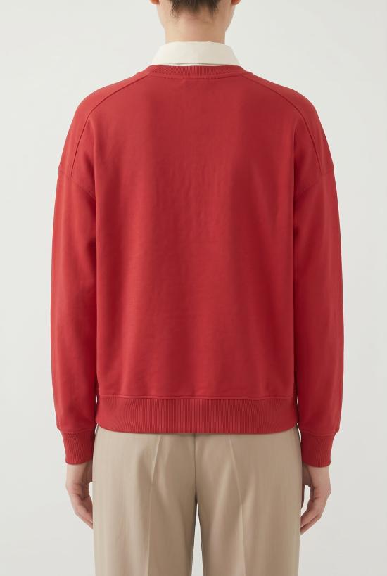  브루넬로 쿠치넬리 스웨터 i253259 RED - BRUNELLO CUCINELLI