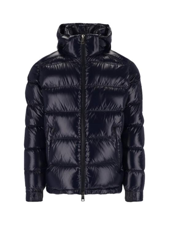26FW 에르노 마야 후드 쇼트 다운 재킷 PI001416U 129739200 Blue
