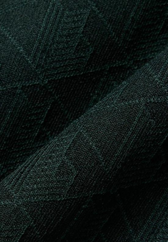 26FW 라코스테 스트라이프 칼라 모노그램 자카드 폴로 티셔츠 DH1417SPU Green - LACOSTE