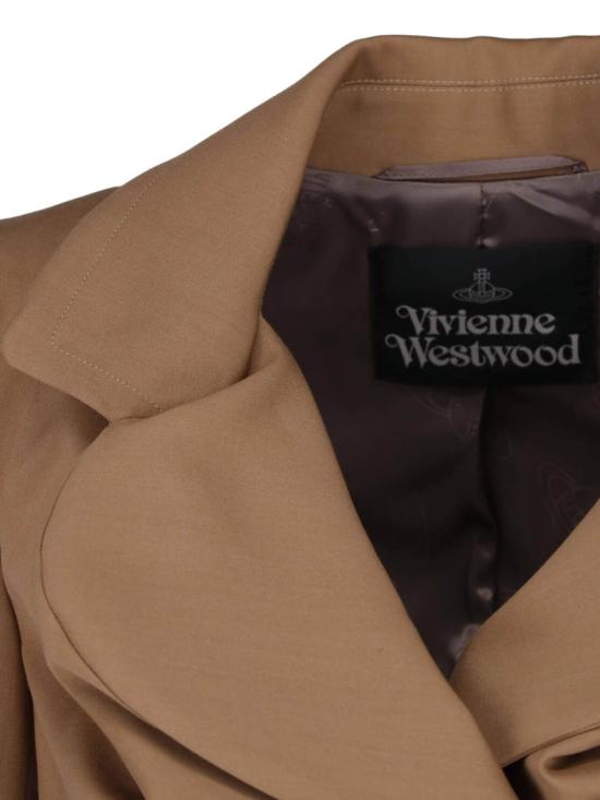 26FW 비비안웨스트우드 드렁큰 테일러드 자켓 1401006C W01IOC404 Brown - VIVIENNE WESTWOOD