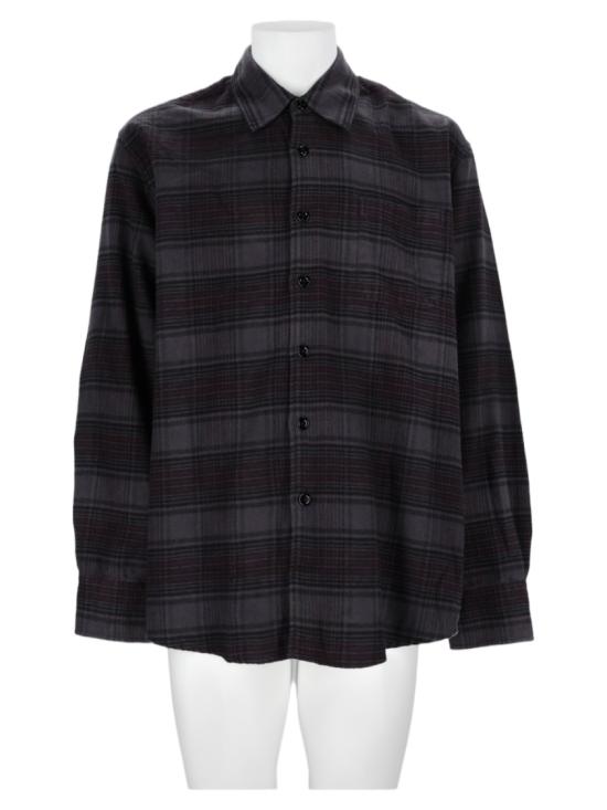 26FW 아워레가시 페이디드 녹턴 체크 플라넬 어보브 셔츠 M4262AFN FADEDNOCTURNECHECKFLANNEL Black