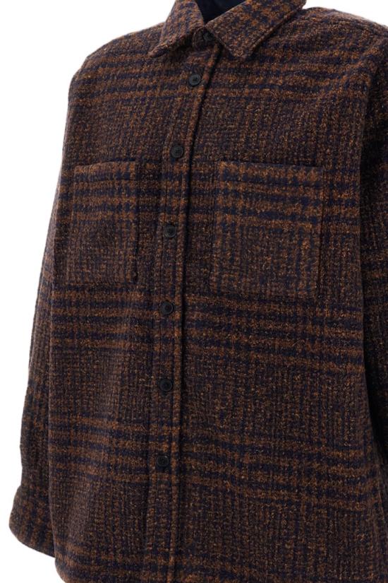 26FW 포르투기스플란넬 셔츠 POLARISUNICA Brown - PORTUGUESE FLANNEL