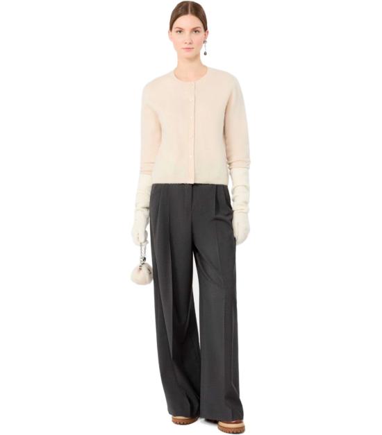 26FW 위켄드막스마라 가디건 2625346012600 001 S Beige - WEEKEND MAX MARA