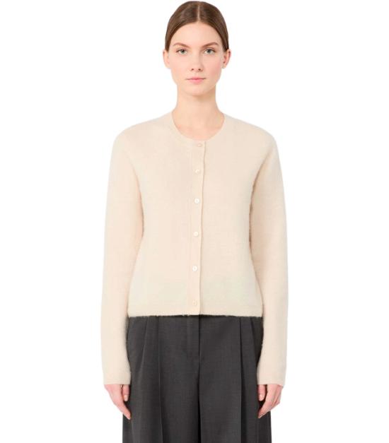 26FW 위켄드막스마라 가디건 2625346012600 001 S Beige - WEEKEND MAX MARA