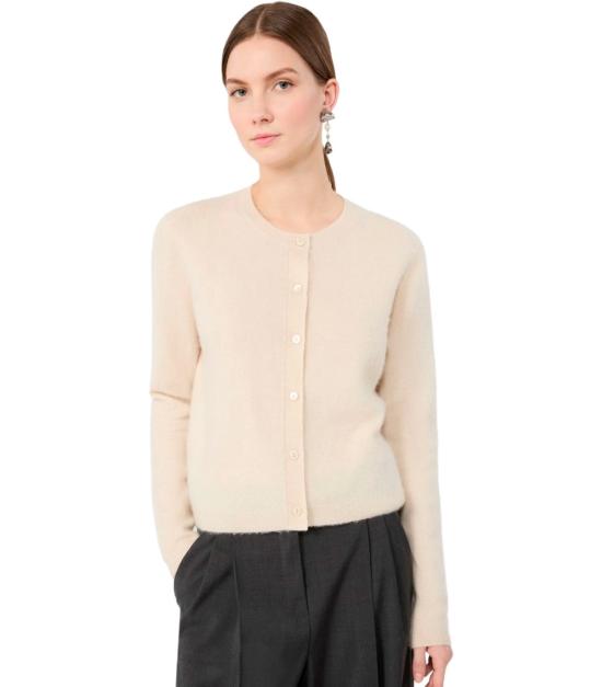 26FW 위켄드막스마라 가디건 2625346012600 001 S Beige - WEEKEND MAX MARA