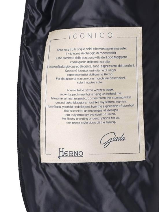 26FW 에르노 GIADA 봄버 재킷 PI0833DIC 12017Z9300 Black - HERNO