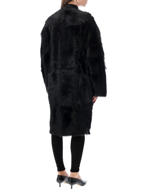 26FW 토템 자켓 264WRO0364LE0239 001 NERO - TOTEME