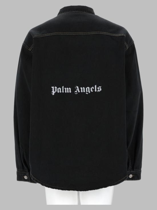 26FW 팜앤젤스 데님 셔츠 PAMYD002DN001 1003 BLACK - PALM ANGELS