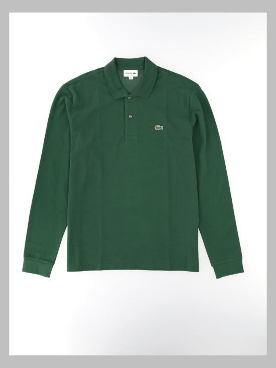 26FW 라코스테 클래식 롱슬리브 폴로 셔츠 L1312 132 GREEN