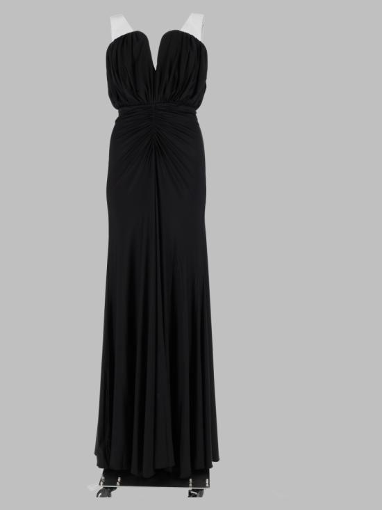 26FW 셀프 포트레이트 원피스 SC26 039X B BLACK