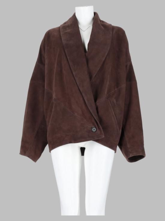 26FW 씨오 가죽 자켓 6235AGS F26 204 BROWN