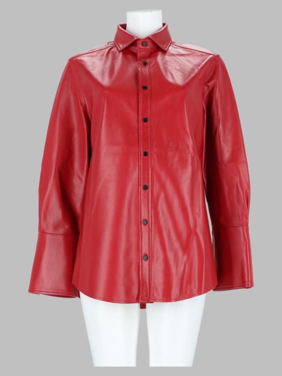 26FW 씨오 블라우스/셔츠 2110ALG F26 CHERRY RED