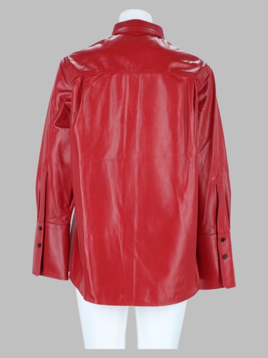 26FW 씨오 블라우스/셔츠 2110ALG F26 CHERRY RED - CO