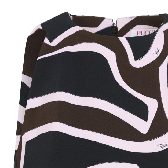 26FW 푸찌 숏 원피스 6URG43 6U748 020 KHAKI PINK - PUCCI