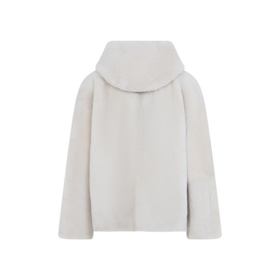 26FW 이브살로몬 자켓 27WYV62066MESI A1006 MERINGUE - YVES SALOMON