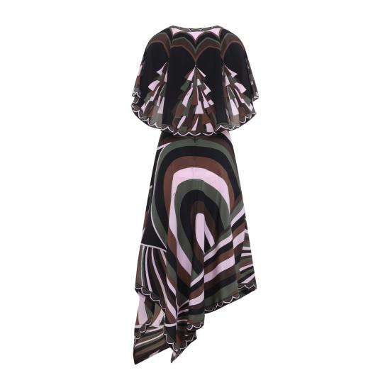 26FW 푸찌 롱 원피스 6URI86 6U818 P30 KHAKI PINK - PUCCI