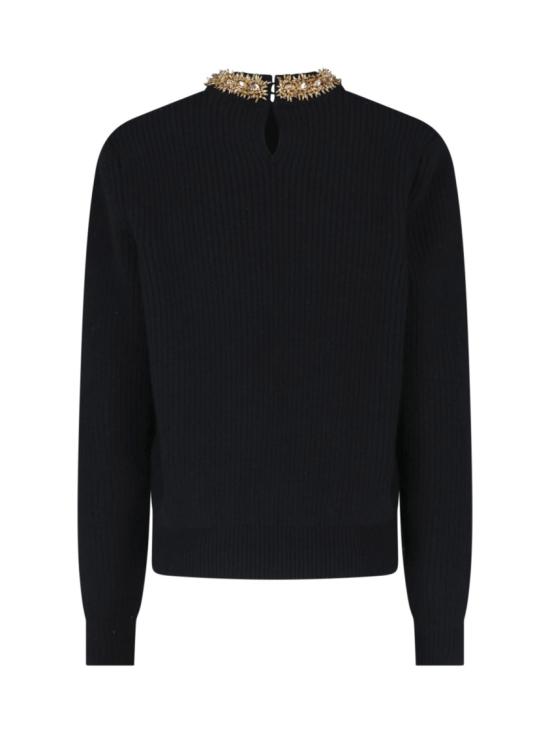 26FW 발망 니트웨어 PU00000000100PA Black - BALMAIN