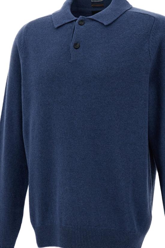 26FW 폴 스미스 니트웨어 M2RA059W2251446 Blue - PAUL SMITH