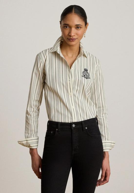 26FW 랄프 로렌 탑 200P13720001 Neutrals - RALPH LAUREN