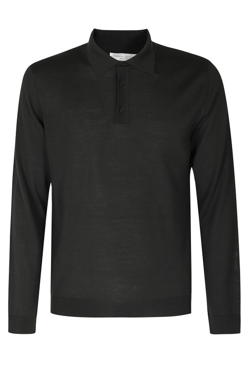 26FW 로베르토 콜리나 폴로 티셔츠 263MYB01004 099 Black