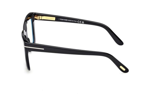 26SS 톰포드 선글라스 블루 Ft6093-B 액센트 오버사이즈 스퀘어 - TOMFORD