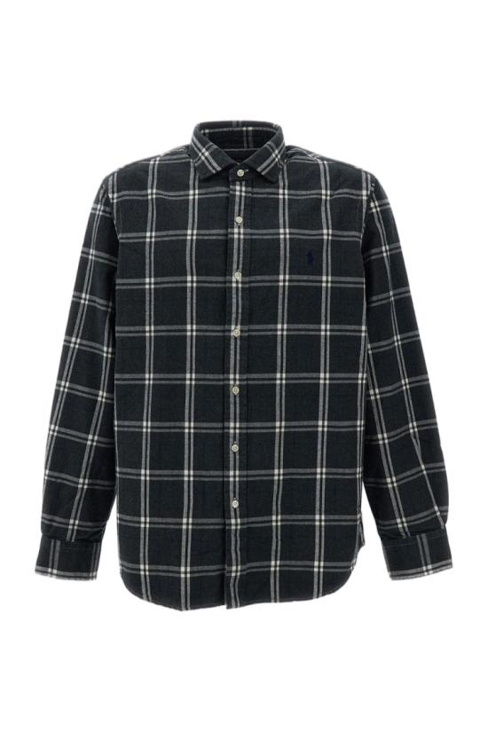 26FW 폴로 랄프로렌 셔츠 710B30241004GREYNAVY Black