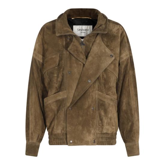 26FW 생로랑 자켓 836513YCEM23221 Brown